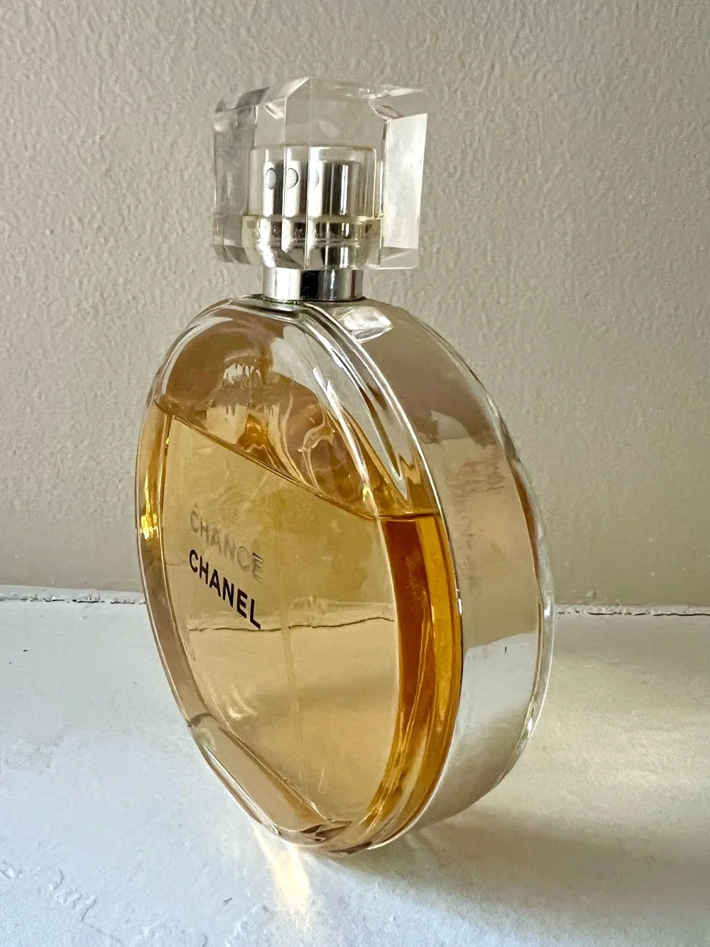 CHANEL Chance EDT 150ml 5oz Spray ~80% Full No Box Authentic - Picture 7 of 8